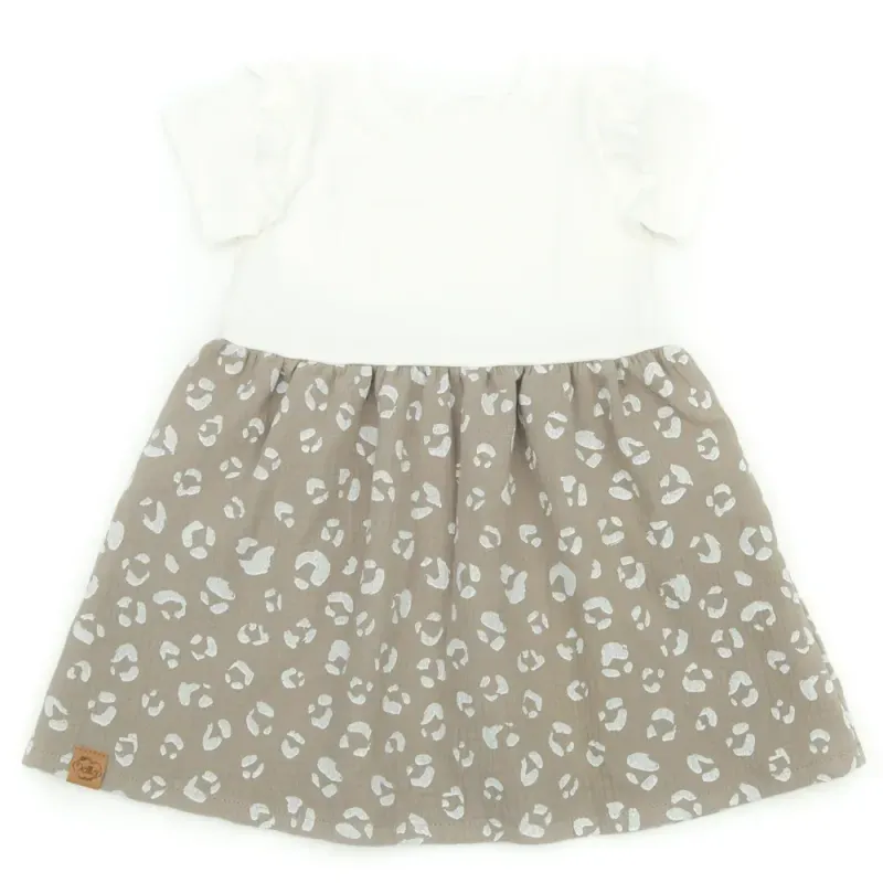 Kleid | Musselin | Leo | Gr. 86/92