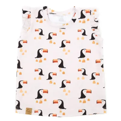 T-Shirt mit Rüschen | Tukan Tobi | Gr. 86/92