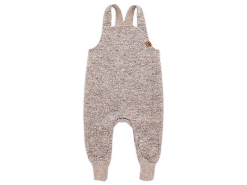 Walklatzhose | beige meliert
