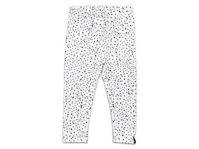 Leggings | Punkte weiß