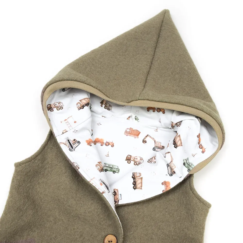 Walkweste | olivbraun