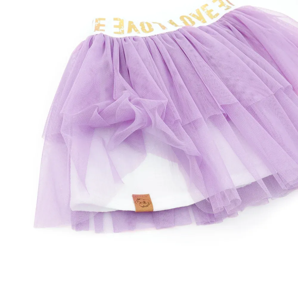 Tüllrock | LOVE | flieder