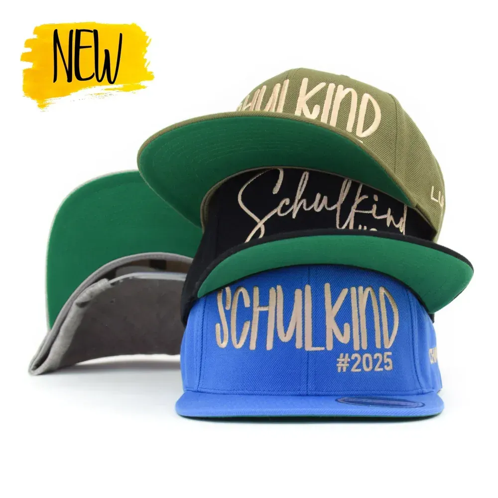 Snapback Cap | Schulkind | unifarben
