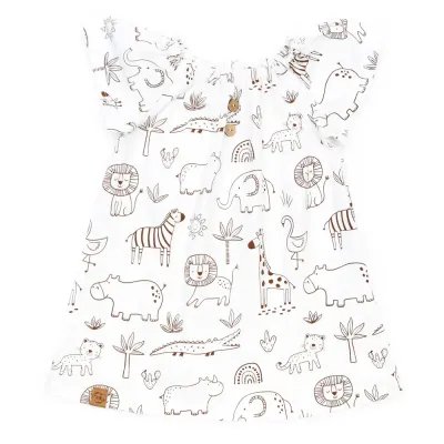 Sommerkleid | Safari | Gr. 86/92