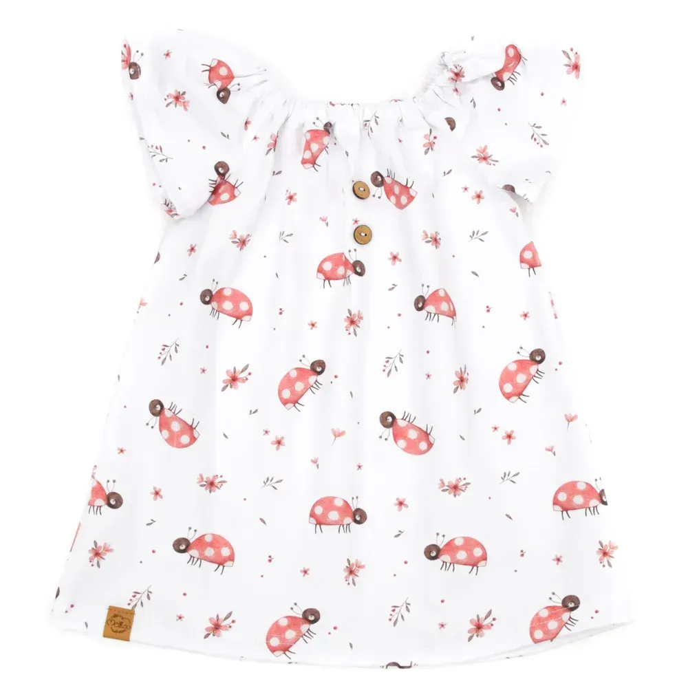 Sommerkleid | Marienkäfer | Gr. 86/92
