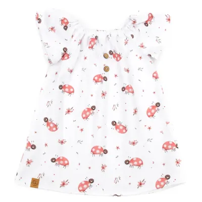 Sommerkleid | Marienkäfer | Gr. 86/92