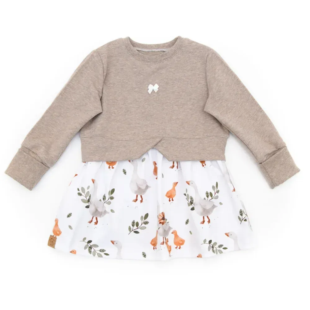 Girly Sweater | Familie Gans | Gr. 86/92