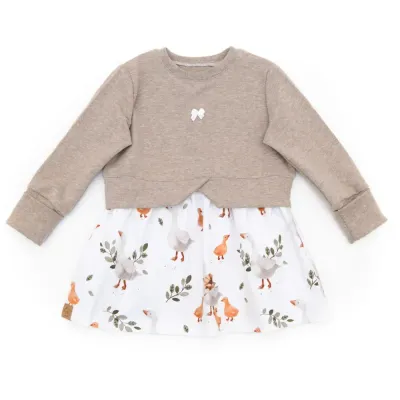 Girly Sweater | Familie Gans | Gr. 86/92