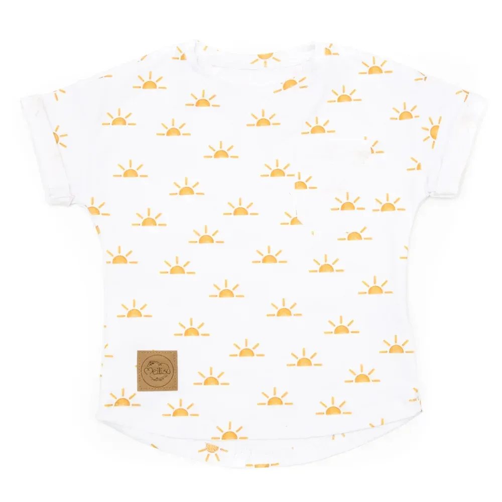 Oversized T-Shirt | Sunset | Gr. 86/92