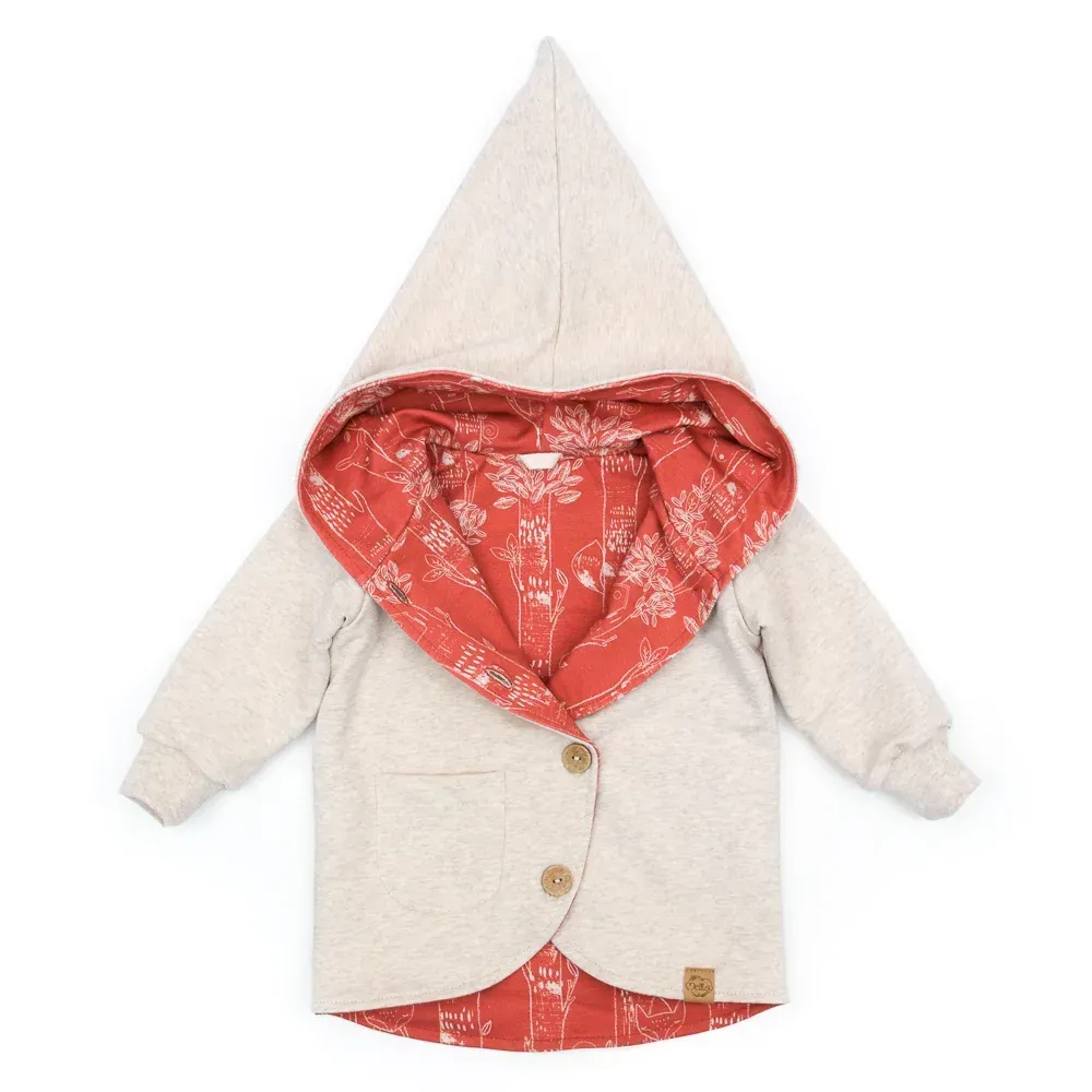 Sweatjacke | creme | Gr. 74/80