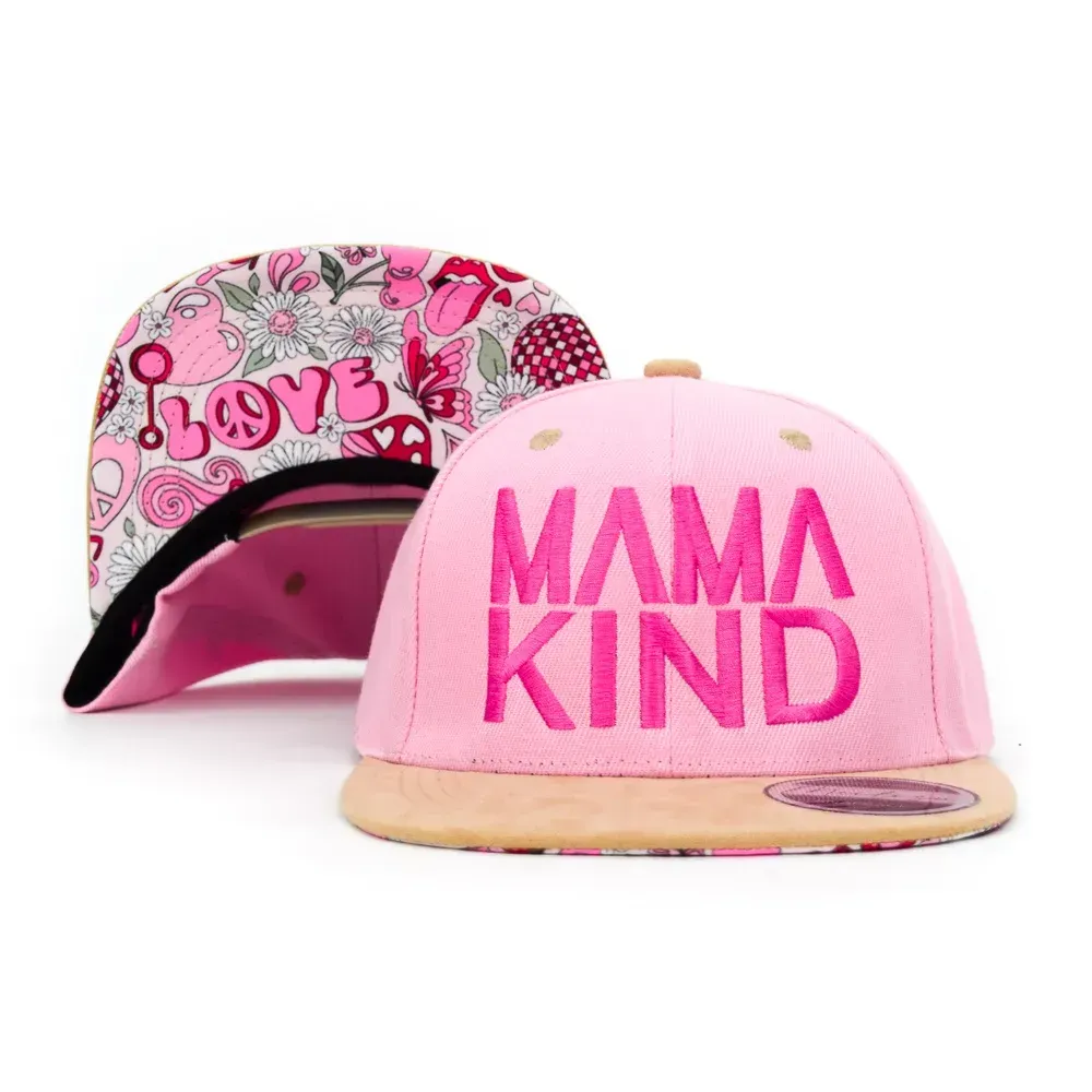 Snapback Cap | rosa | Mamakind | KU 48-54 cm | B-Ware