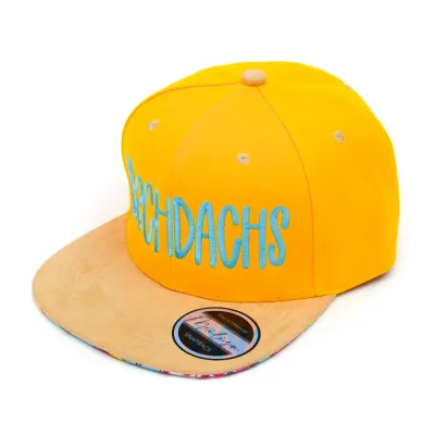 Snapback Cap | gelb | Frechdachs | KU 54-60 cm Snapback Cap | gelb | Frechdachs | KU 54-60 cm