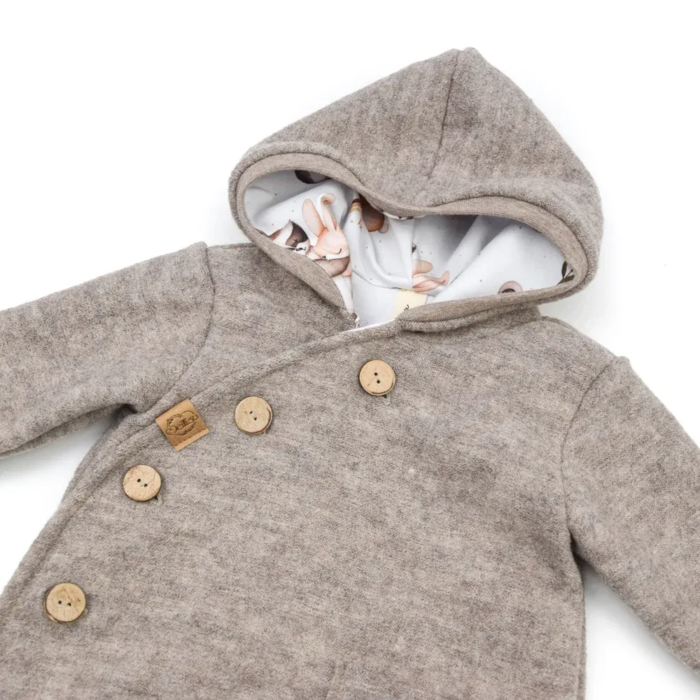 Walkoverall | beige meliert