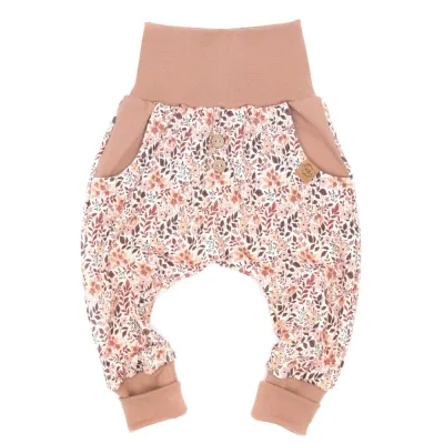 Pumphose | Rippjersey Blättertanz | Gr. 86/92 Pumphose | Rippjersey Blättertanz | Gr. 86/92