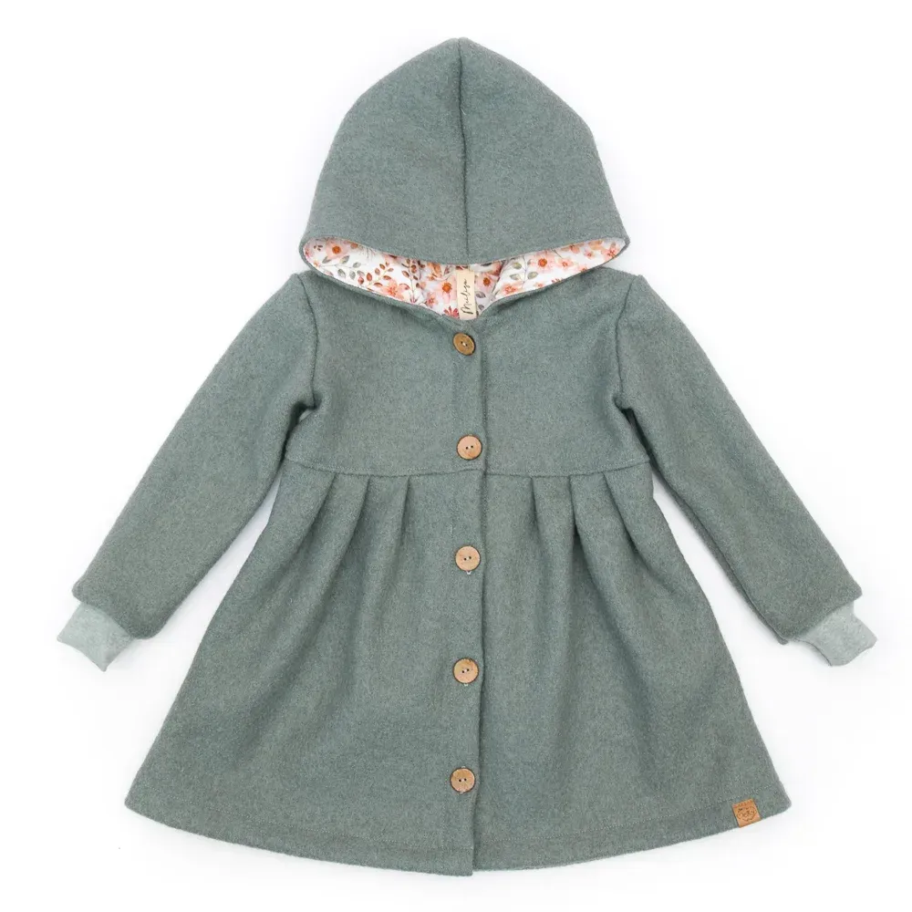 Walkmantel | mint | Größe 110/116 Walkmantel | mint | Größe 110/116