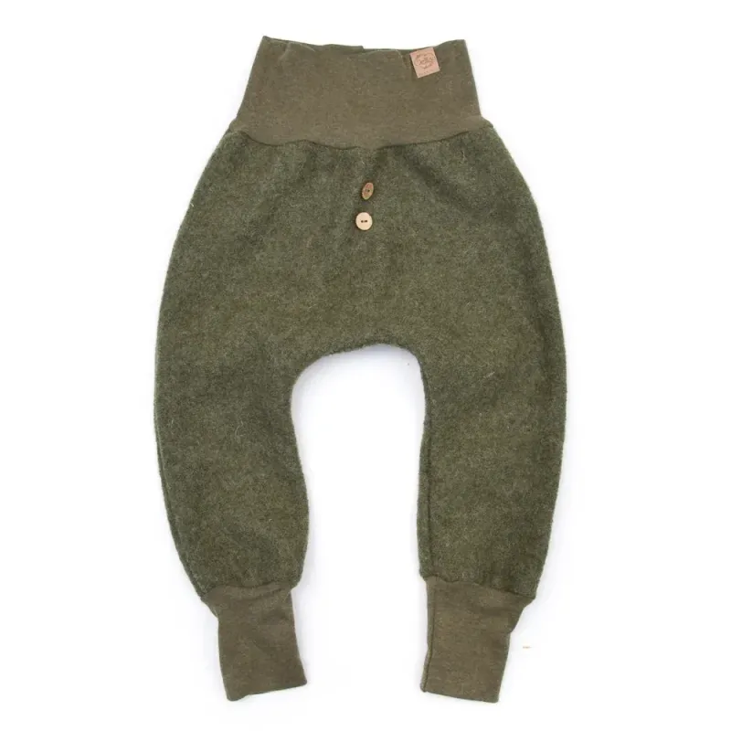 Walkhose | khaki meliert | Größe 92/98 Walkhose | khaki meliert | Größe 92/98