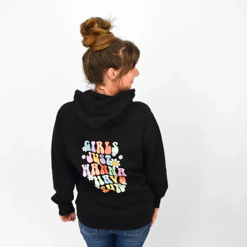 Hoodie | schwarz | versch. Größen