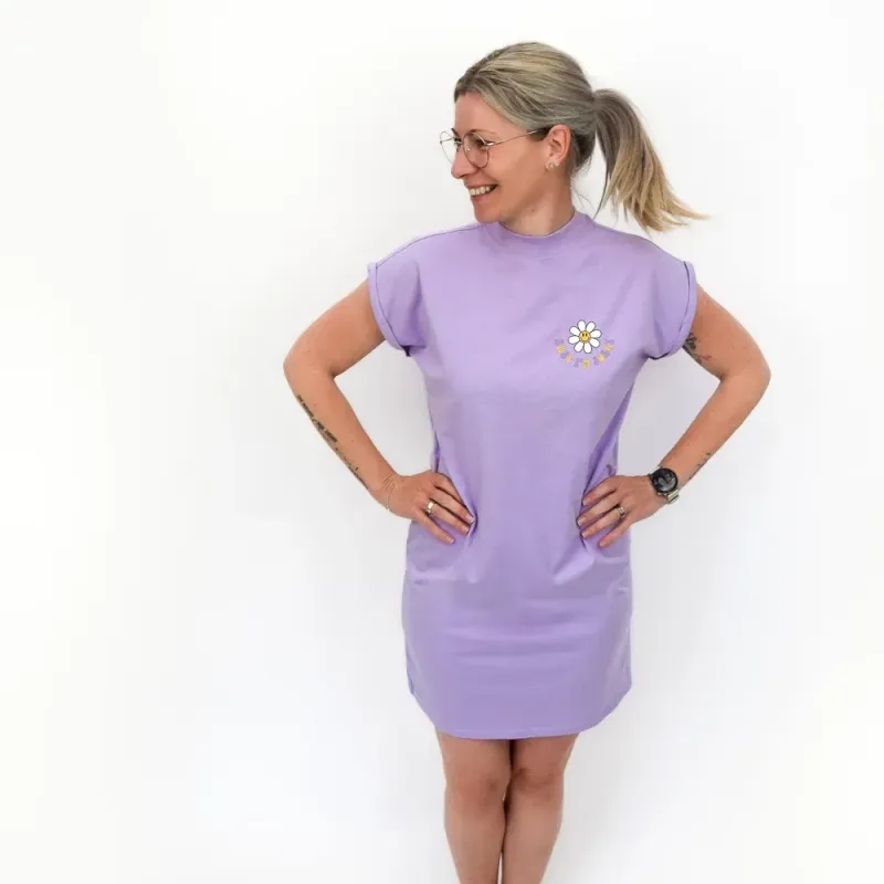Shirtkleid | Damen | Rolling Eyes | flieder