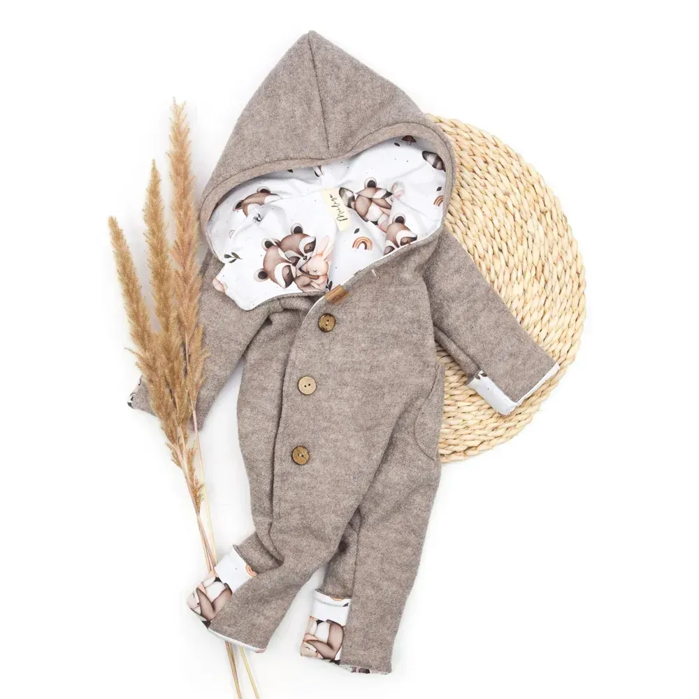 Walkoverall | beige meliert