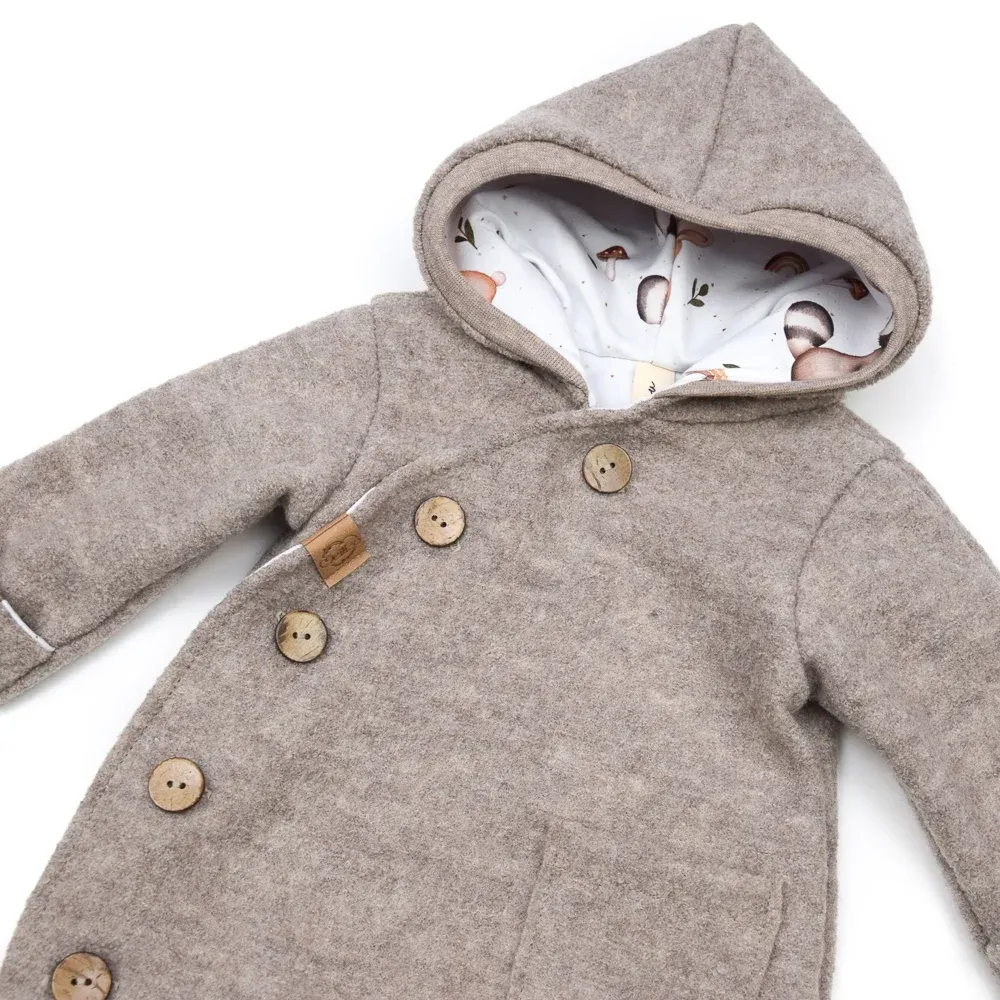 Walkoverall | beige meliert