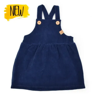 Latzkleid | CORD | marine Latzkleid | CORD | marine