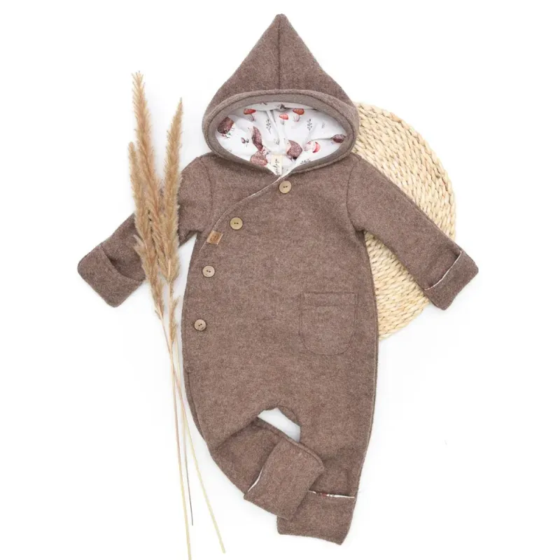 Walkoverall | hellbraun meliert Walkoverall | hellbraun meliert