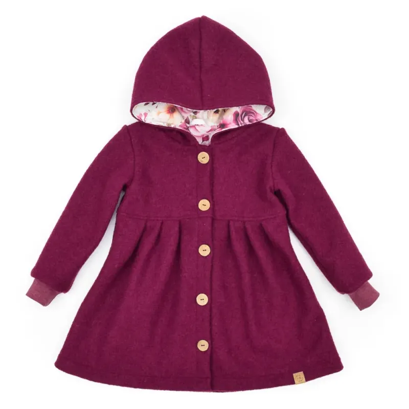 Walkmantel | brombeer Walkmantel | brombeer