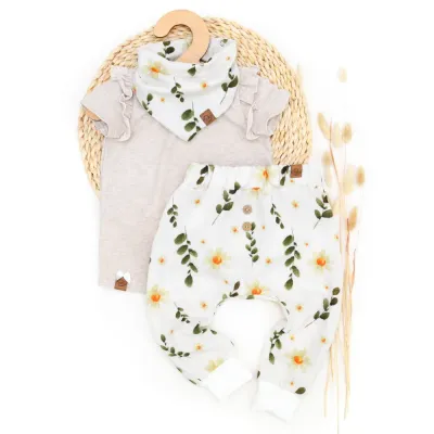 Set | Margerite | Shirt & Pumphose & Halstuch