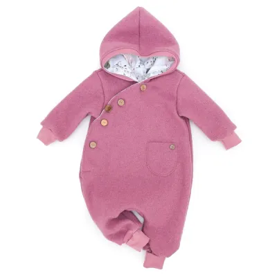 Walkoverall | altrosa Walkoverall Wollwalk Anzug Baby Kinder altrosa