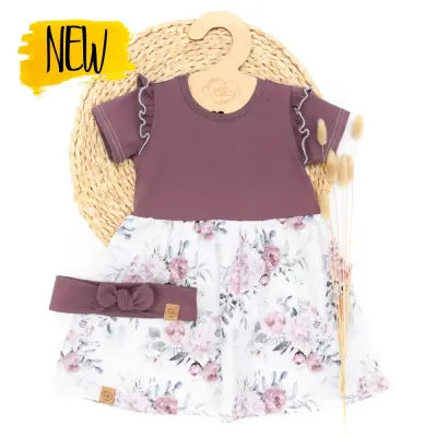 Set | Frühlingsrosen | Kleid & Haarband