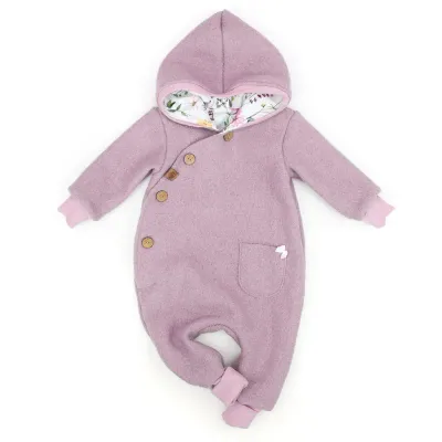 Walkoverall | puderrosa Walkoverall Wollwalk Anzug Baby Kinder puderrosa rosé