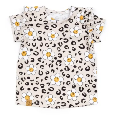 T-Shirt mit Rüschen | Leo Daisy
