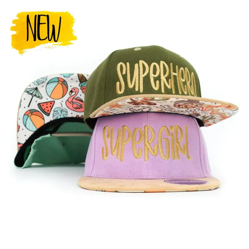 Snapback Cap | Kids | Superhero - Supergirl Snapback Cap | Kids | Superhero - Supergirl