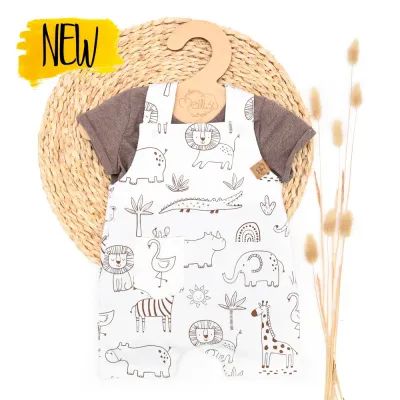 Set | Safari | Latzshorts & Shirt