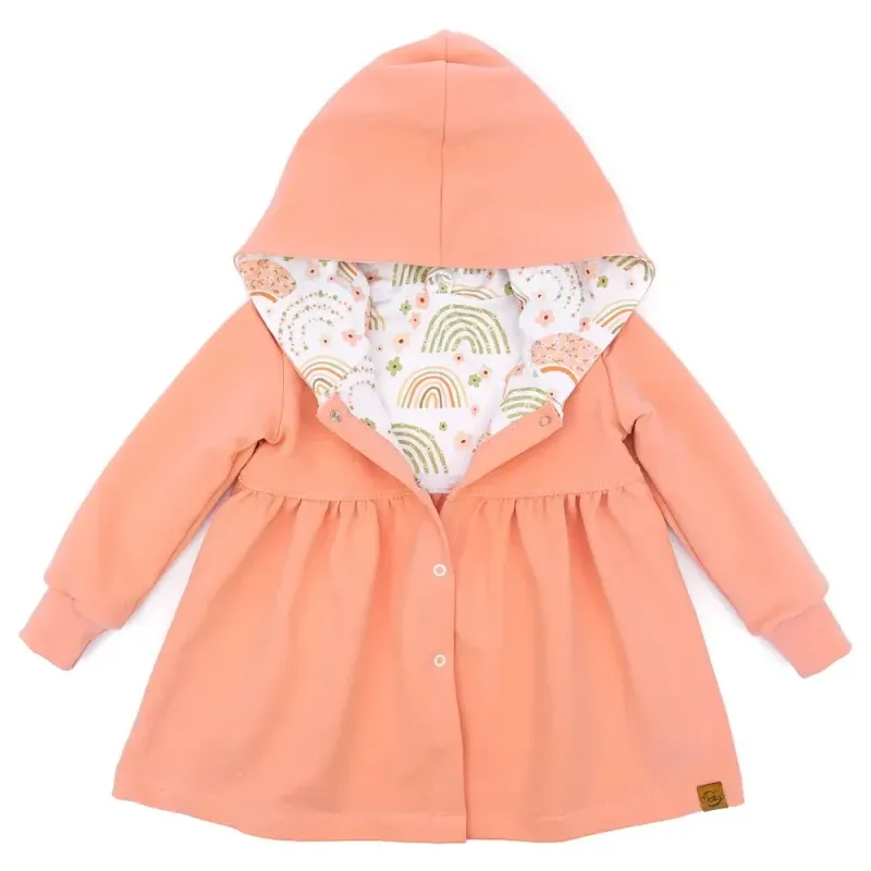 Sweatmantel | apricot