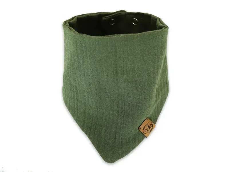 Halstuch | Musselin | khaki