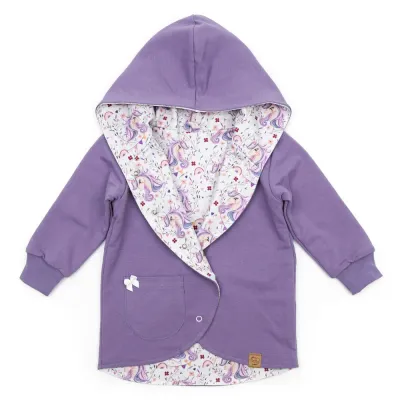 Sweatjacke | flieder