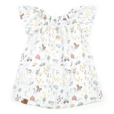 Sommerkleid | Musselin | Kleine Farm