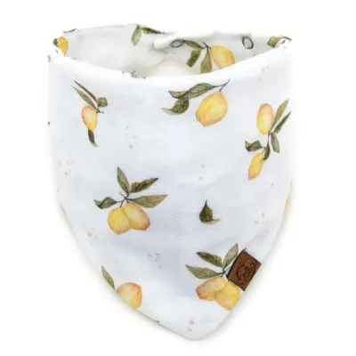 Halstuch | Musselin | Zitrone