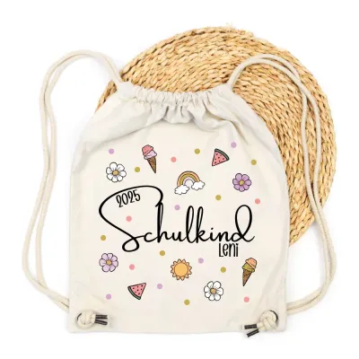 Turnbeutel | Kitakind - Schulkind | Regenbogen