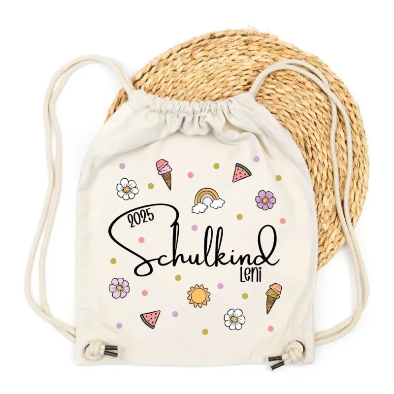 Turnbeutel | Kitakind - Schulkind | Regenbogen Turnbeutel | Kitakind - Schulkind | Regenbogen