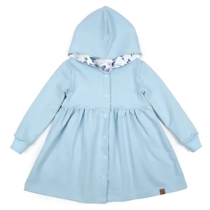 Sweatmantel | babyblau