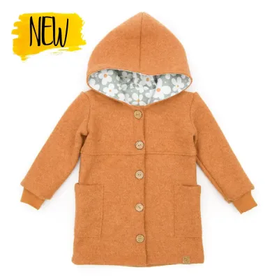 Walkmantel | curry | gerade Walkmantel | curry | gerade