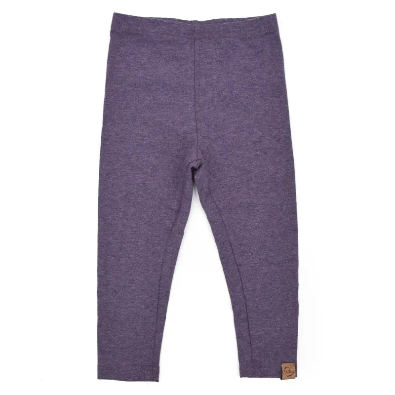 Leggings | aubergine