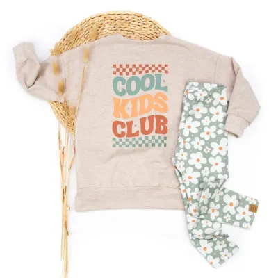 Set | Cool Kids Club - Daisy mint | Pullover & Leggings