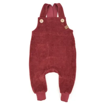 Latzhose | CORD | ziegel