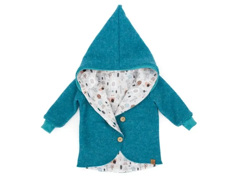 Walkjacke | petrol meliert