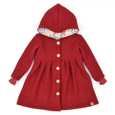 Walkmantel | dunkelrot