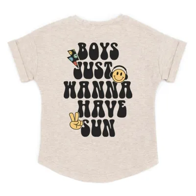 Oversized T-Shirt | BOYS just wanna have sun | versch. Farben