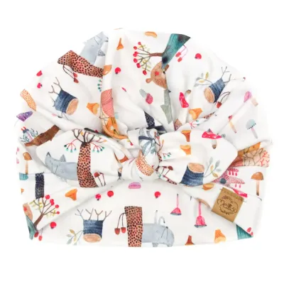 Turbanmütze | Märchenwald | Größe 45-47cm